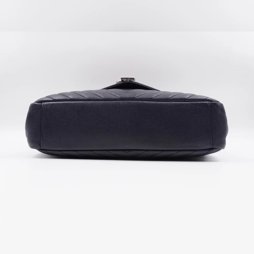 CE28 💟 Saint Laurent Leather College Large - Picture 12 of 16